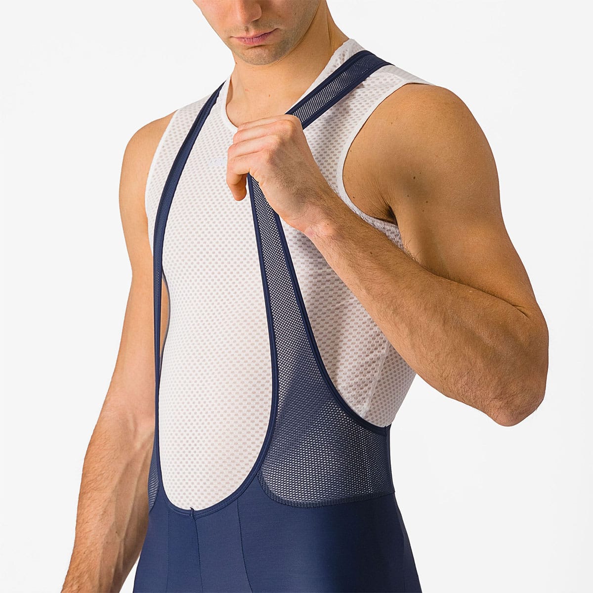 CASTELLI ENTRATA 2 Blue Bib Shorts