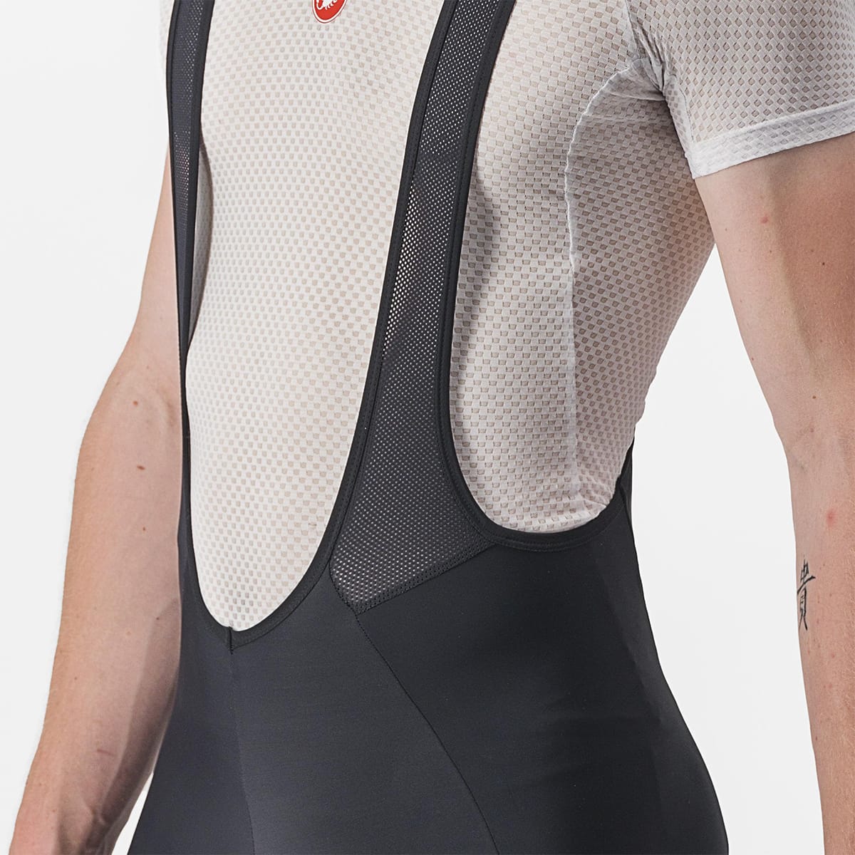 Krátké cyklistické kalhoty na traky CASTELLI UNLIMITED CARGO černé