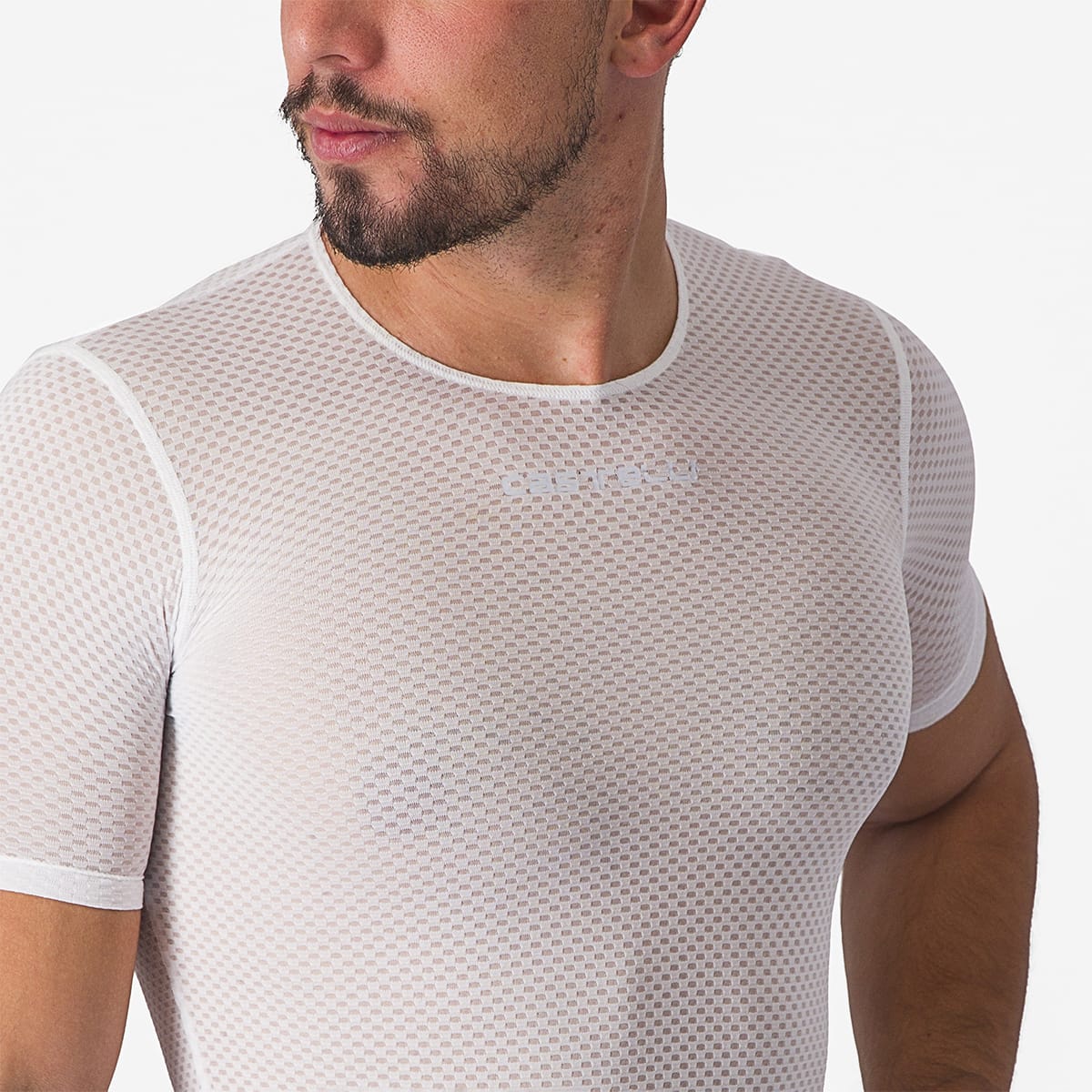 CASTELLI PRO MESH 2.0 Short-Sleeved Base Layer White