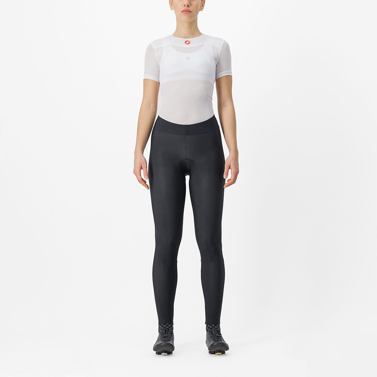 Lang Bib-Shorts CASTELLI ENTRATA Dame Sort