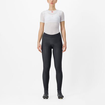Lang Bib-Shorts CASTELLI ENTRATA Dame Sort