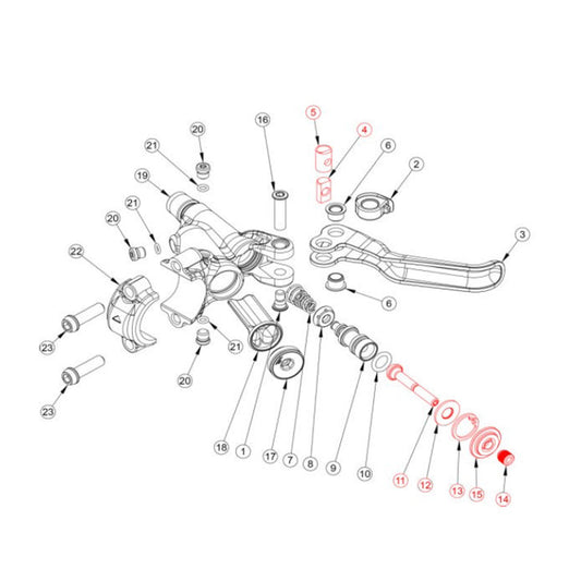 Sada nastavení páčky FORMULA CURA #FD40272-20