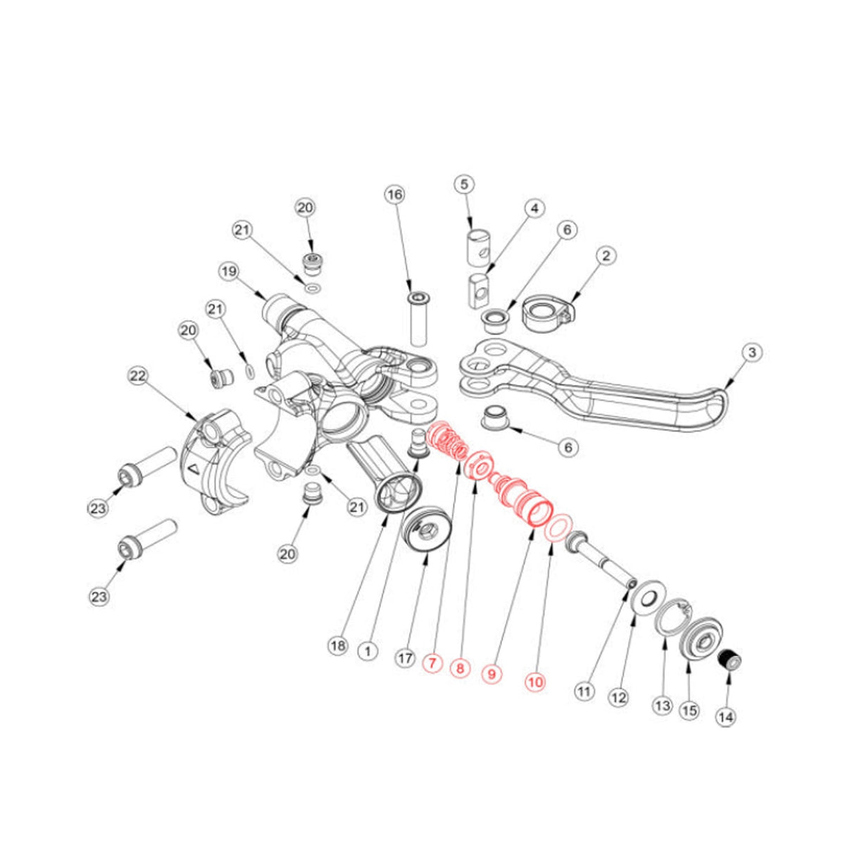 Zestaw Tłoka Pompy Głównej FORMULA CURA #FD40273-20