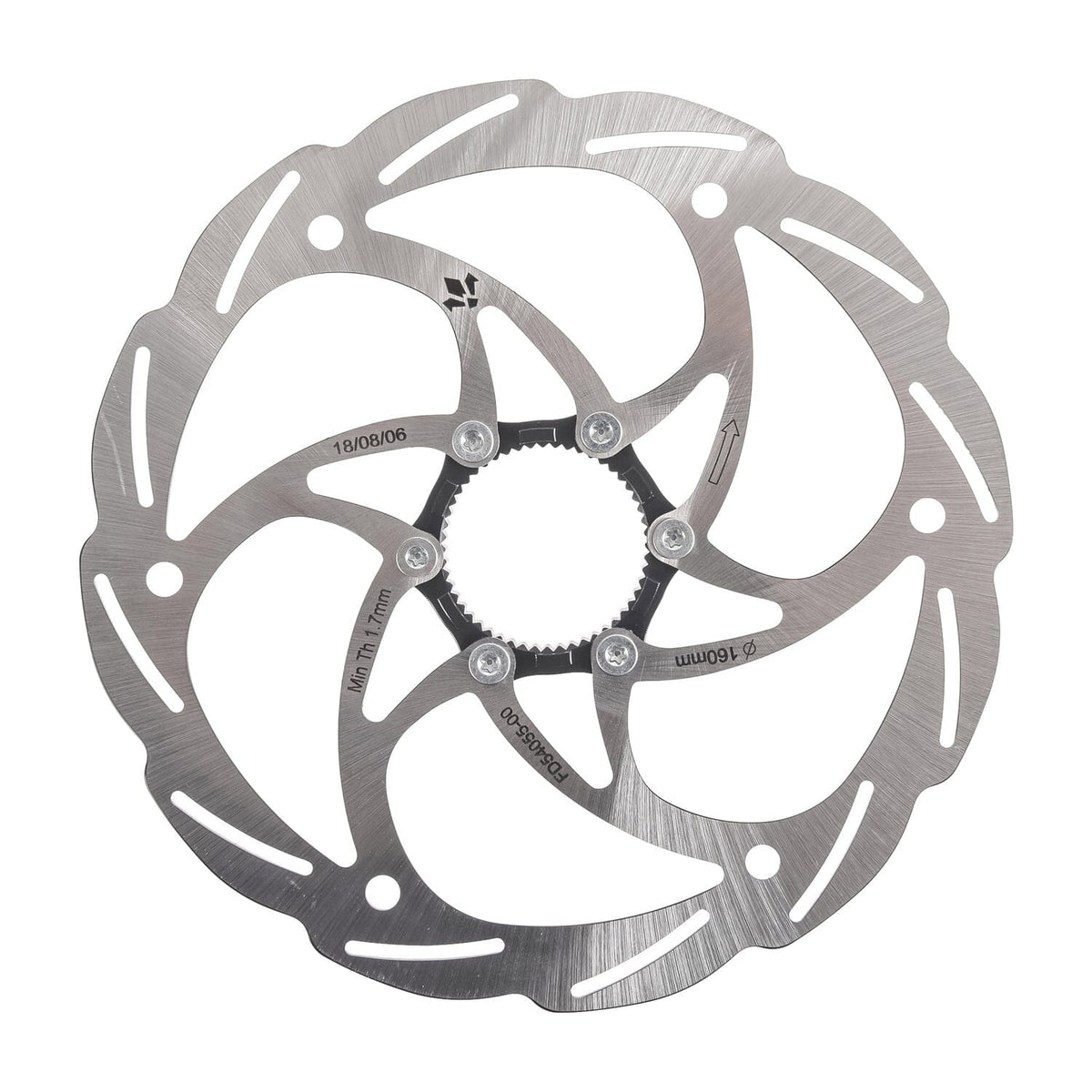 FORMULA Center Lock Silver Disc