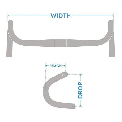 DEDA AERO SUPERZERO Cable Integration Handlebar - Carbon
