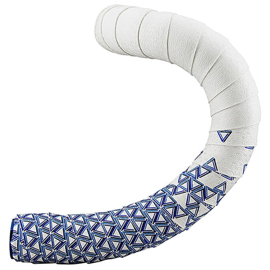 Owijka kierownicy DEDA LOOP + END-PLUG Biała 2.5mm Biała/Niebieska