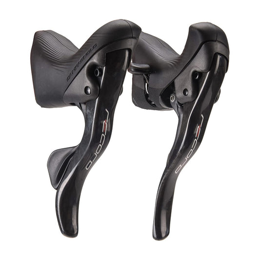 Pair of CAMPAGNOLO RECORD ERGOPOWER ULTRA-SHIFT 2x12S Levers