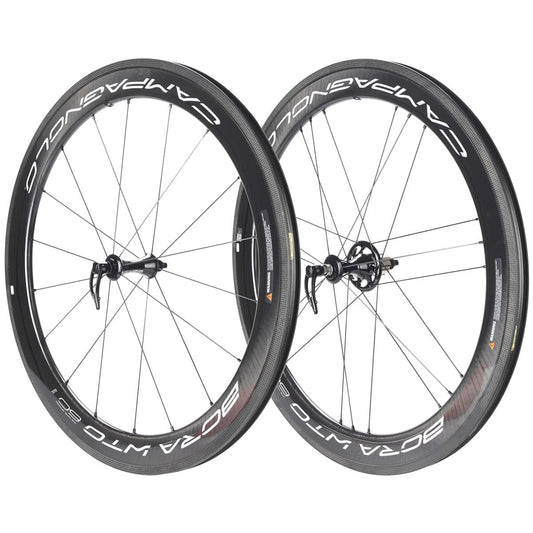 Ζεύγος Τροχών CAMPAGNOLO BORA WTO 60 με Ελαστικά