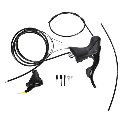 Højre greb CAMPAGNOLO EKAR + bageste bremsekалипер 140mm