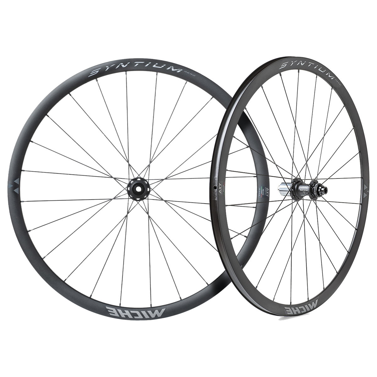 Pár kol MICHE SYNTIUM AERO DISC Tubeless Ready (Center Lock)
