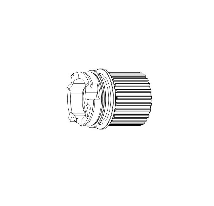 Vrijloop CAMPAGNOLO Type SHIMANO Microspline 12V