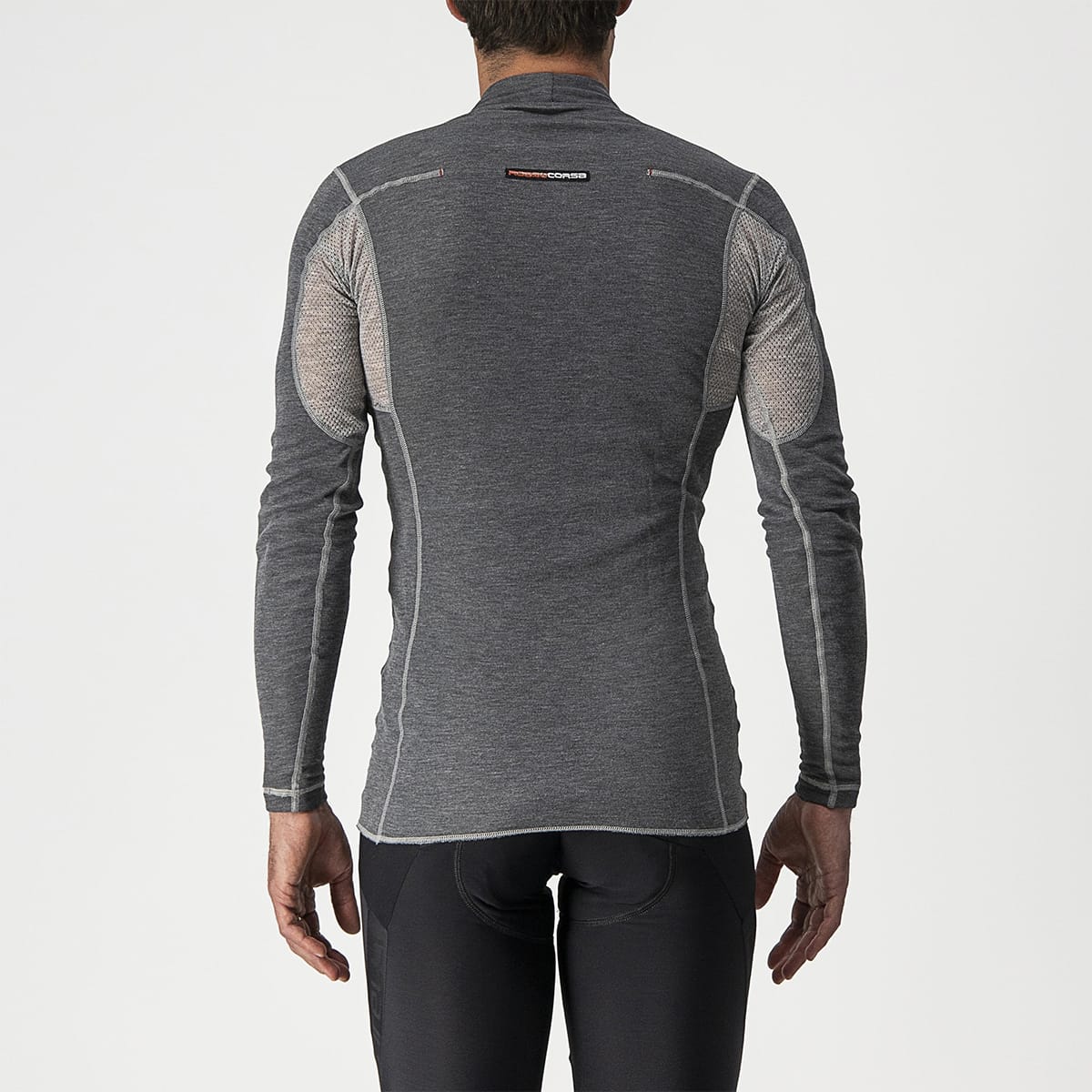 CASTELLI FLANDERS WARM -pitkähihainen alusvaate Harmaa