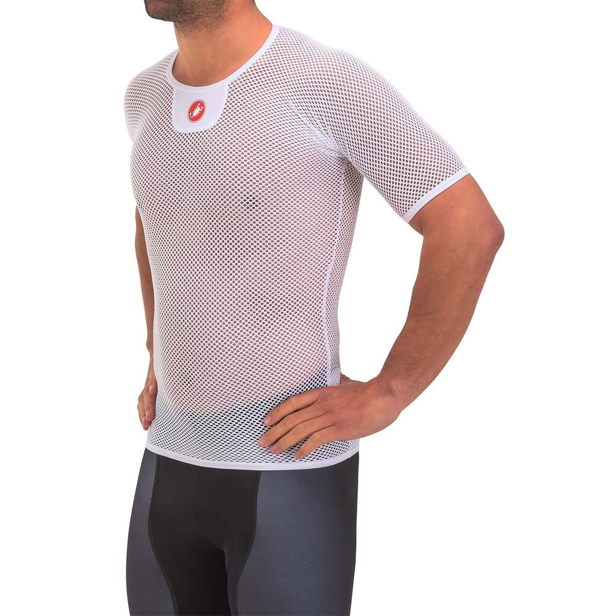 CASTELLI CORE MESH 3 Short Sleeve Technical Base Layer White