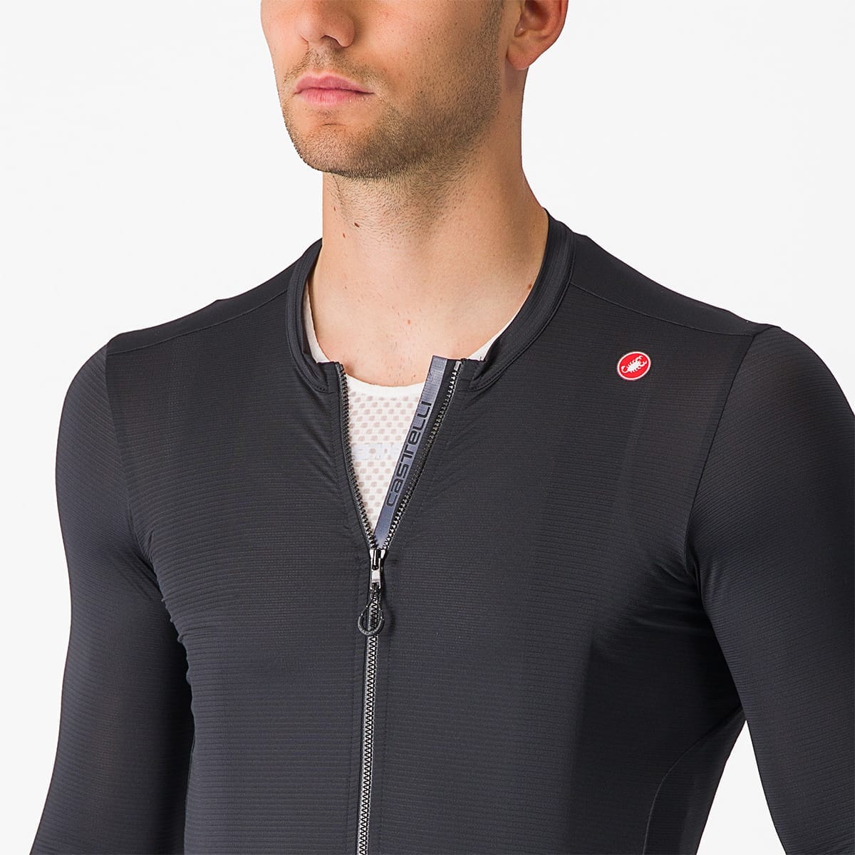 CASTELLI ESPRESSO Long Sleeve Jersey Black