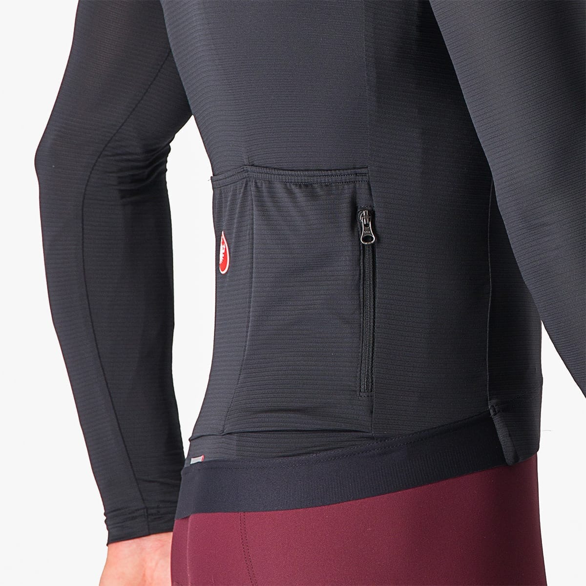 CASTELLI ESPRESSO Long Sleeve Jersey Black