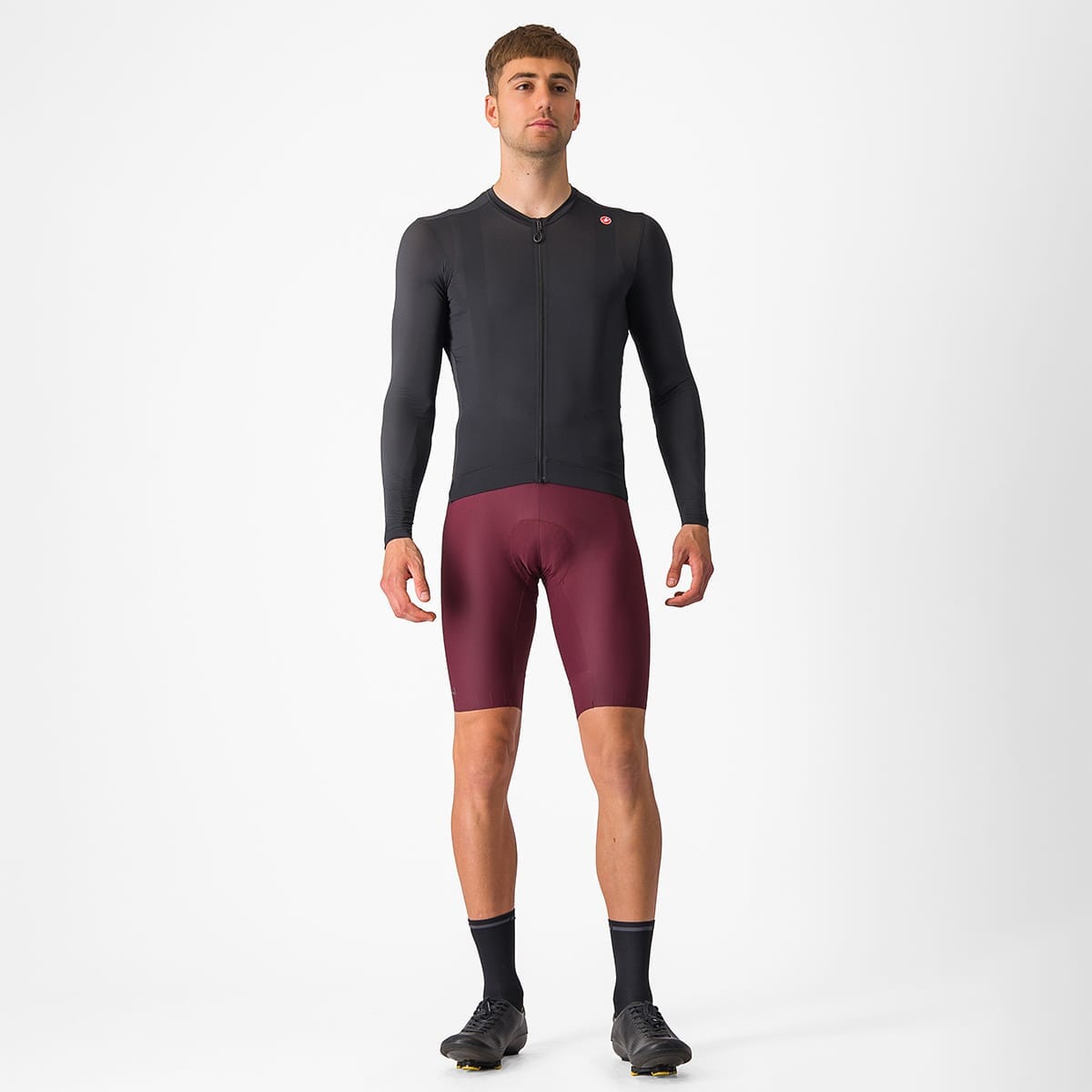 CASTELLI ESPRESSO Long Sleeve Jersey Black