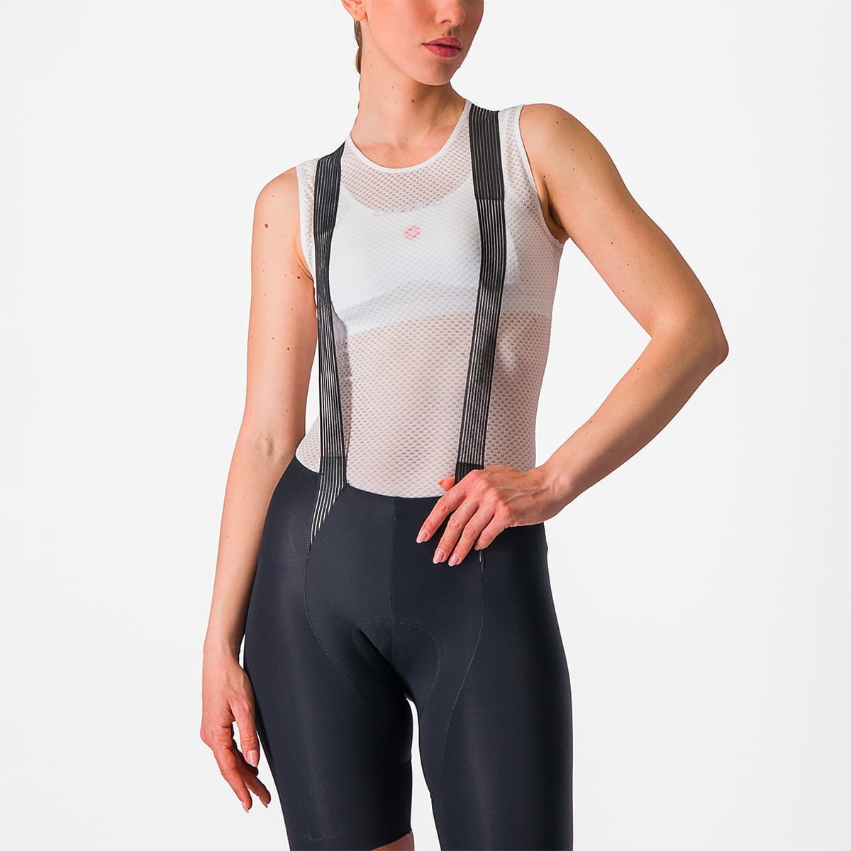 Technisch ondergoed CASTELLI PRO MESH Dames Mouwloos Wit
