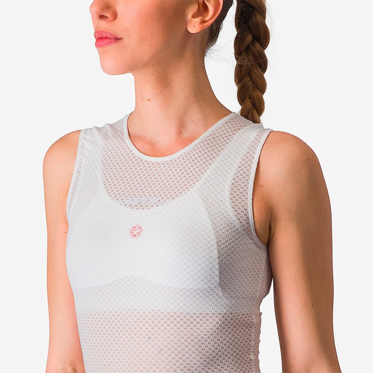 Technisch ondergoed CASTELLI PRO MESH Dames Mouwloos Wit