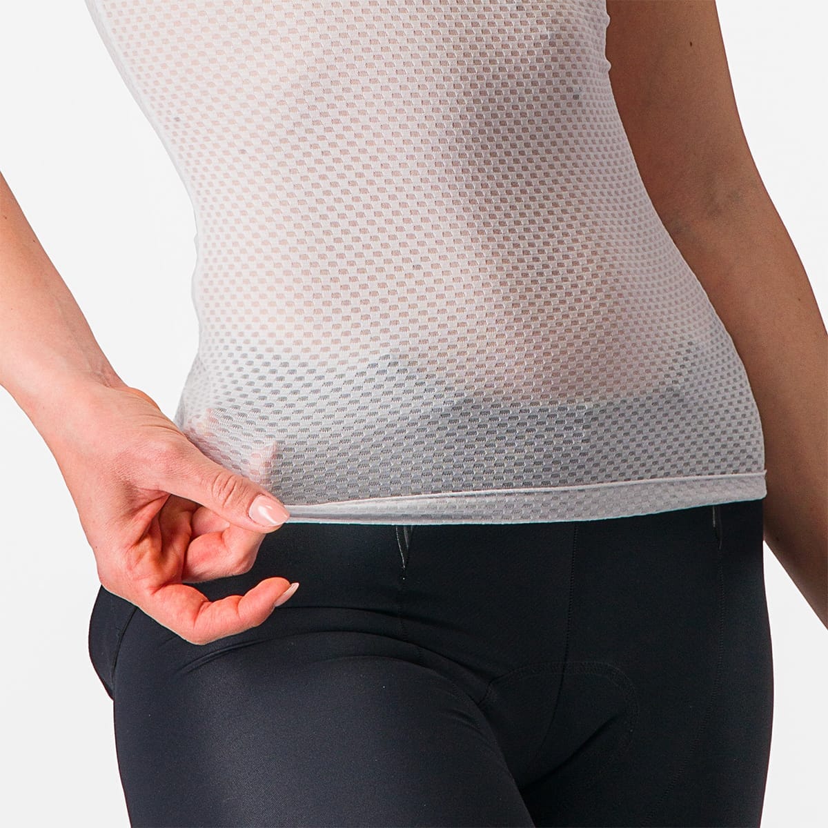Technisch ondergoed CASTELLI PRO MESH Dames Mouwloos Wit