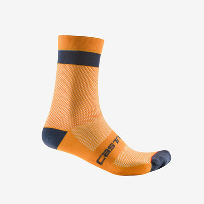 Kojinės CASTELLI ALPHA 18 Oranžinės