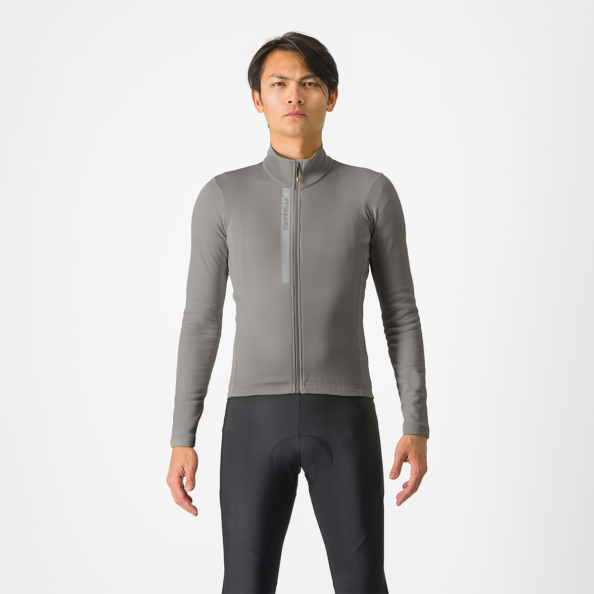Tröja CASTELLI ENTRATA THERMAL Långärm Grå