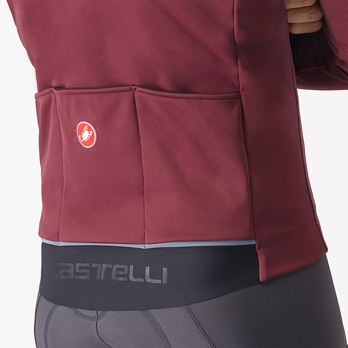 CASTELLI ESPRESSO AIR Jacket Bordeaux