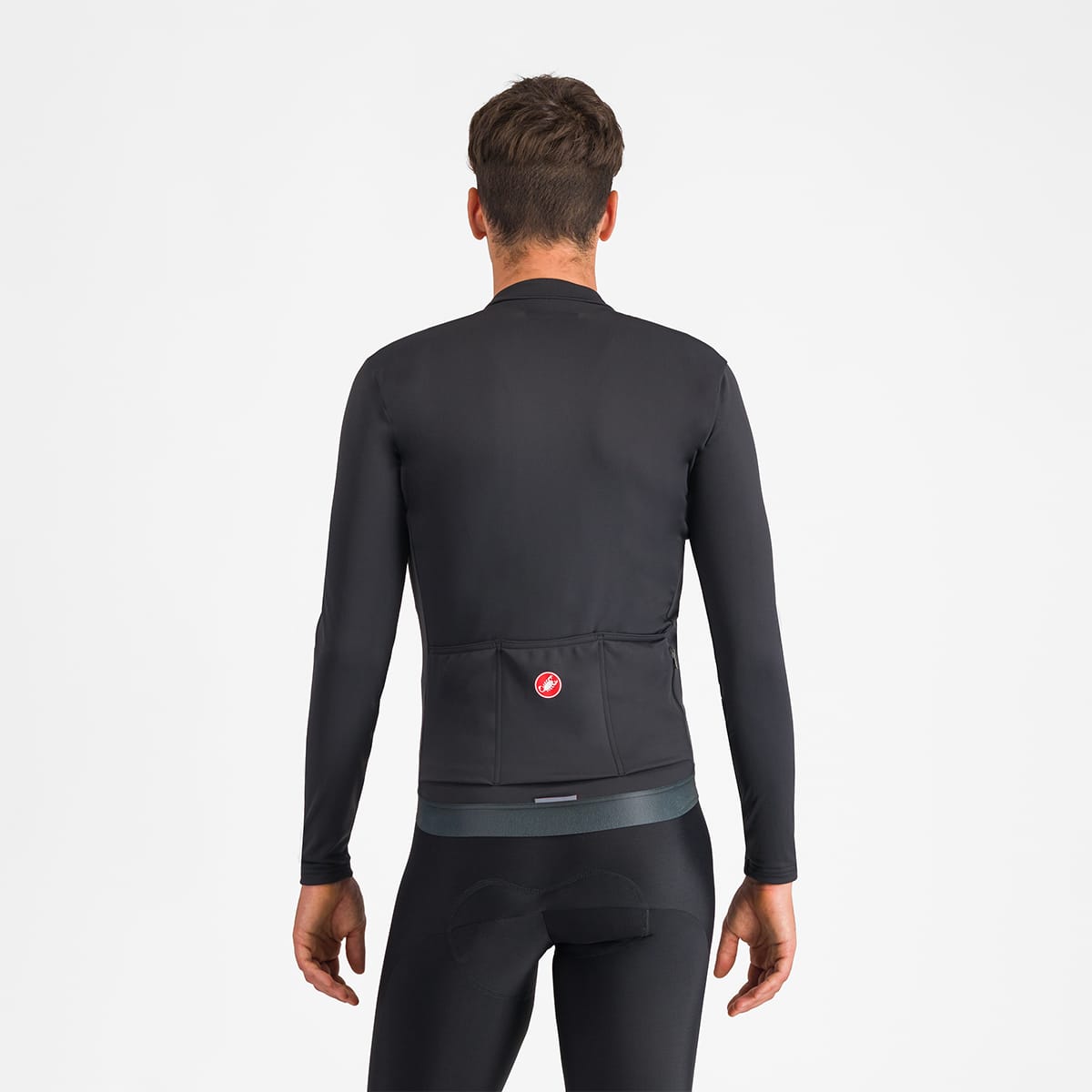 CASTELLI ESPRESSO THERMAL langærmet trøje Sort