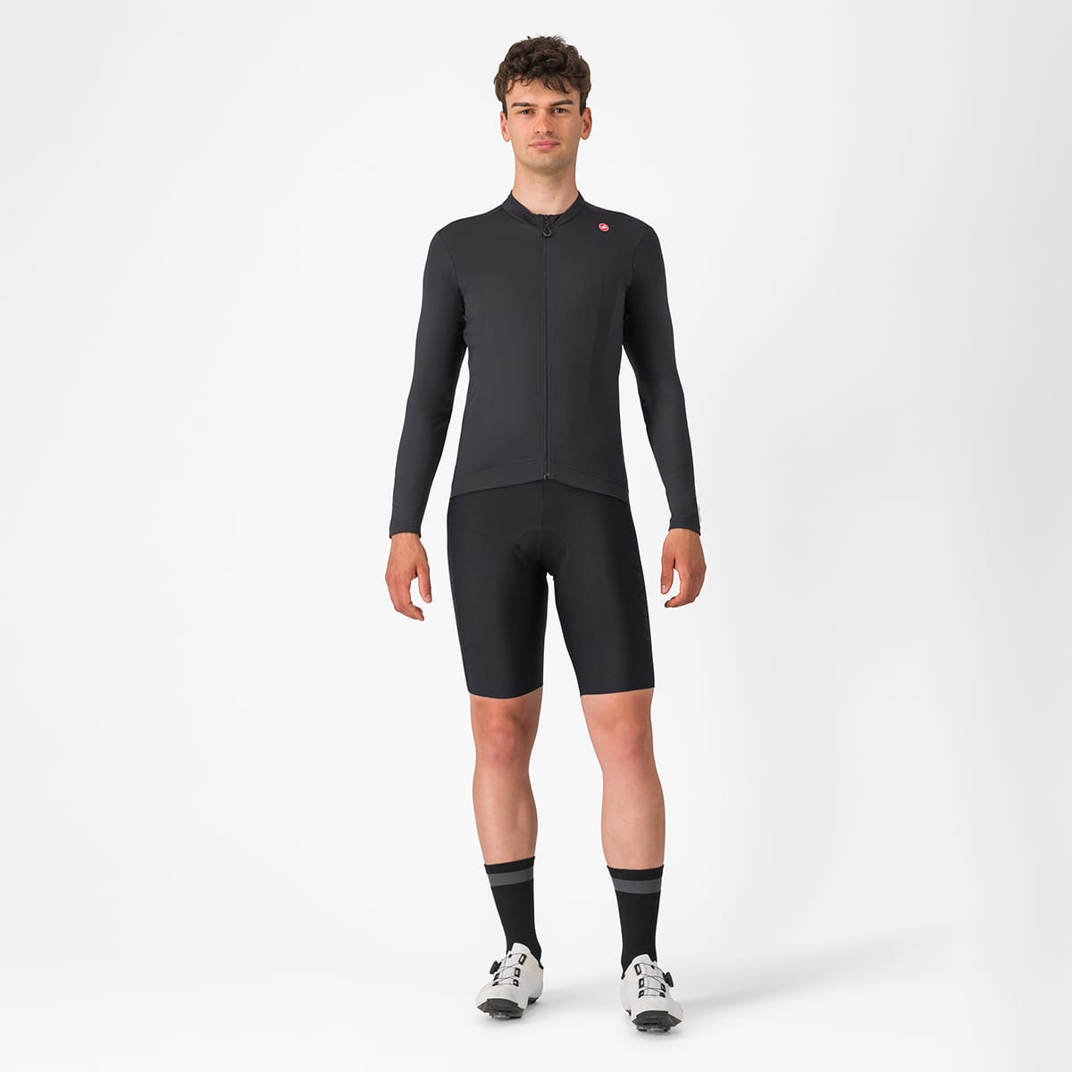 CASTELLI ESPRESSO THERMAL langærmet trøje Sort