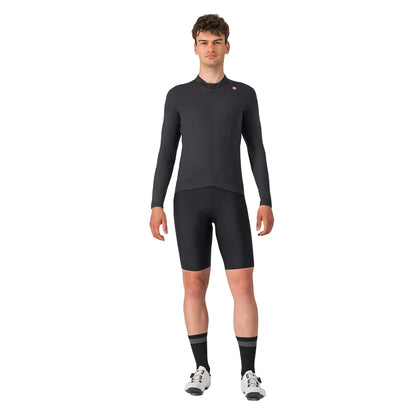 Koszulka CASTELLI ESPRESSO THERMAL z Długim Rękawem Czarna