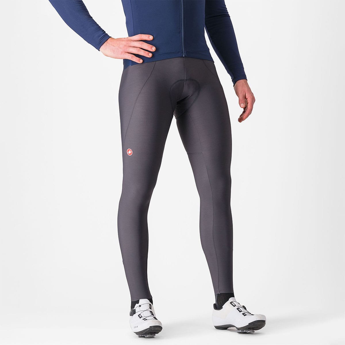 CASTELLI ESPRESSO Long Bib Tights Grey