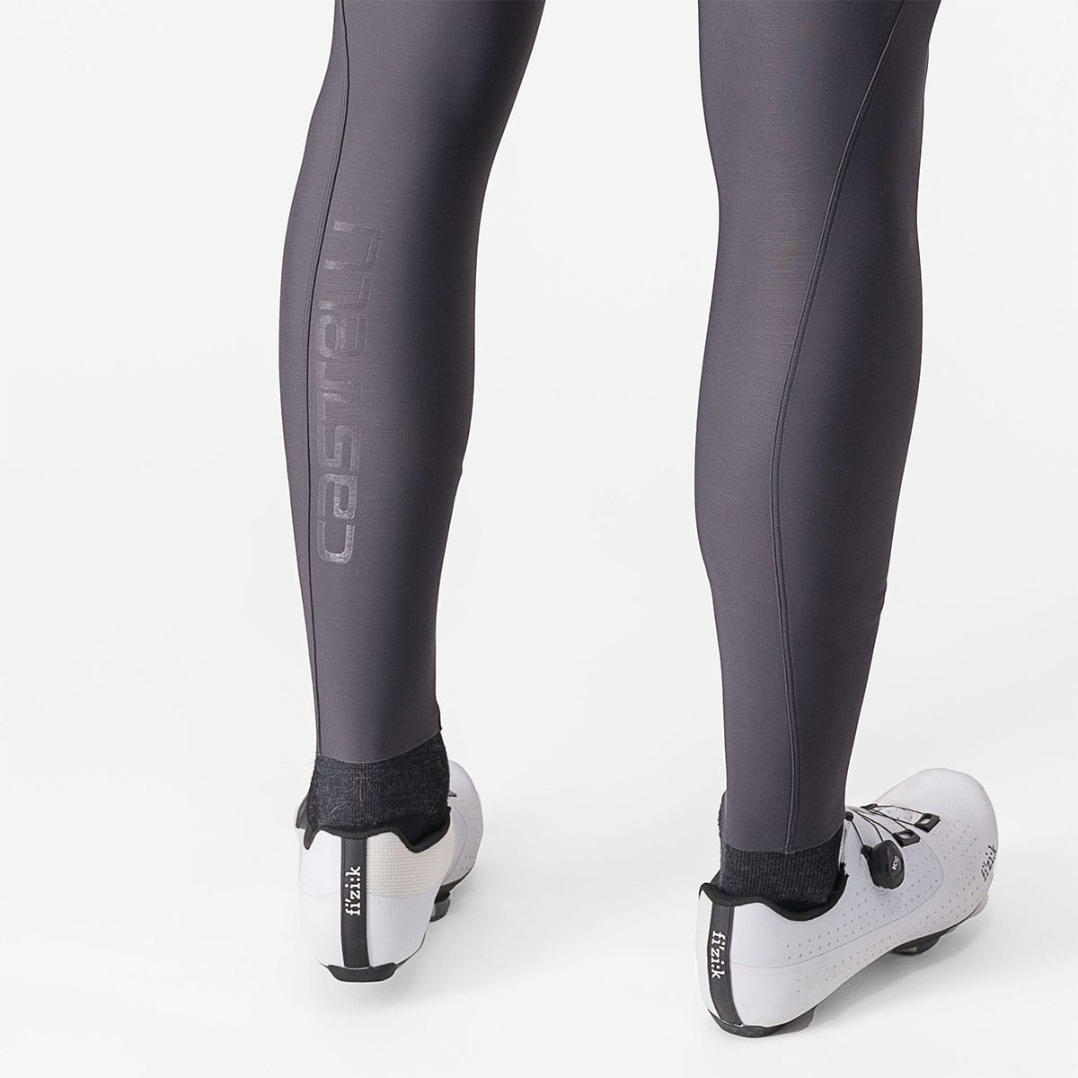 CASTELLI ESPRESSO Long Bib Tights Grey