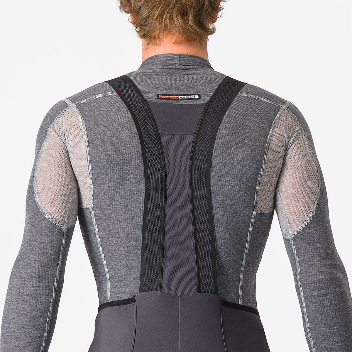 CASTELLI ESPRESSO Long Bib Tights Grey