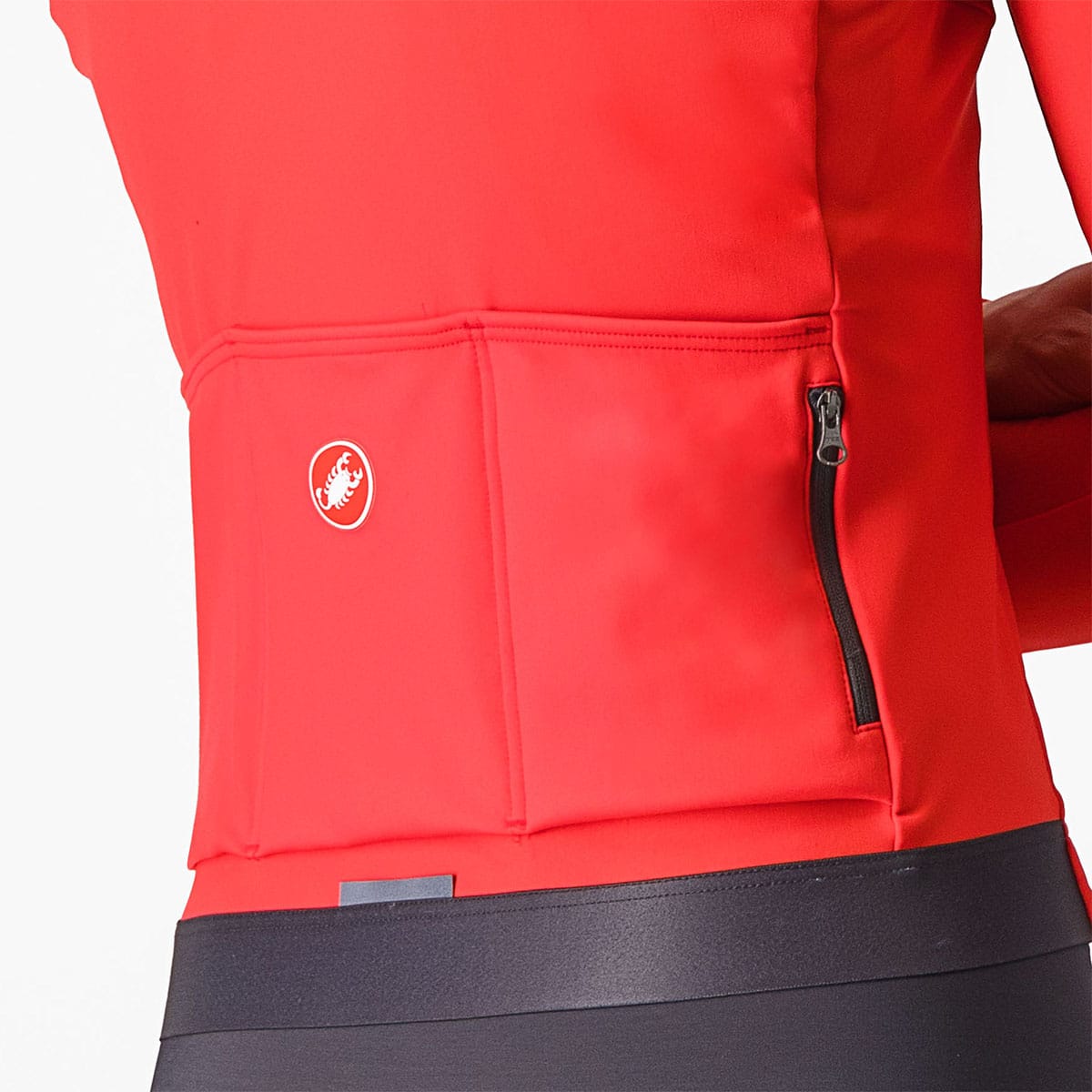 Cykeltrøje CASTELLI ESPRESSO THERMAL Dame Langærmet Hibiscus