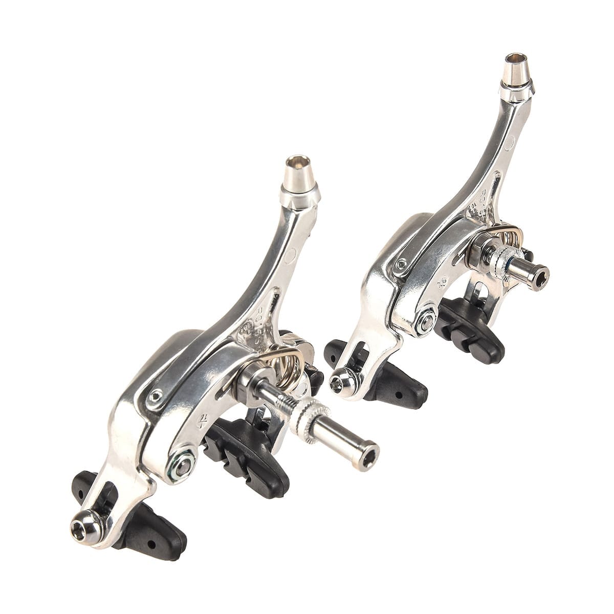 Pair of MICHE PERFORMANCE Silver Brake Callipers