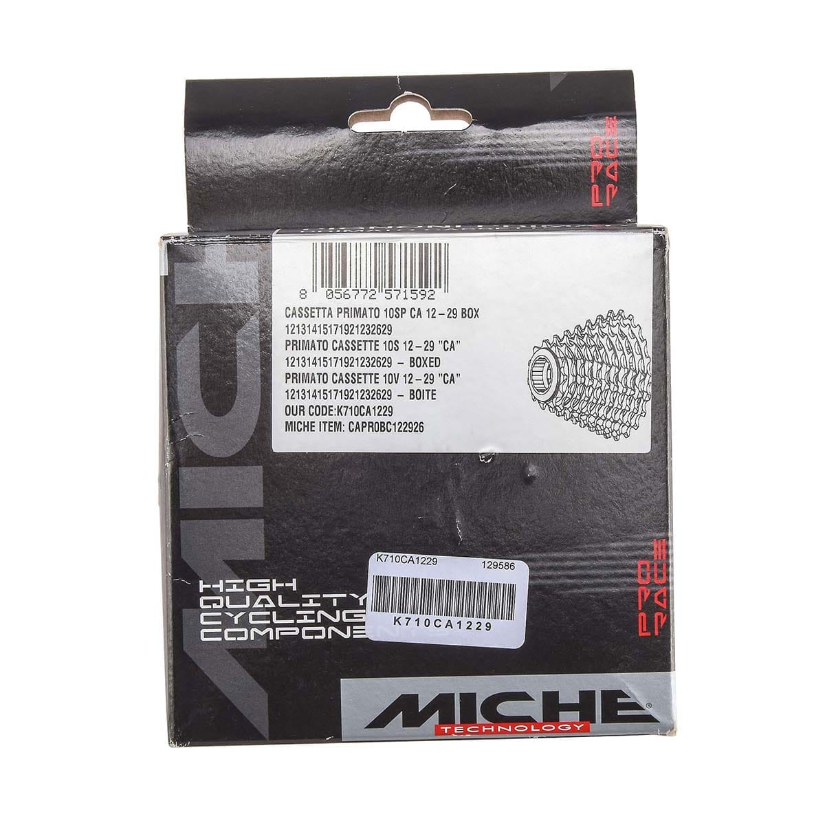 Kasetti 10V MICHE PRIMATO Campagnolo