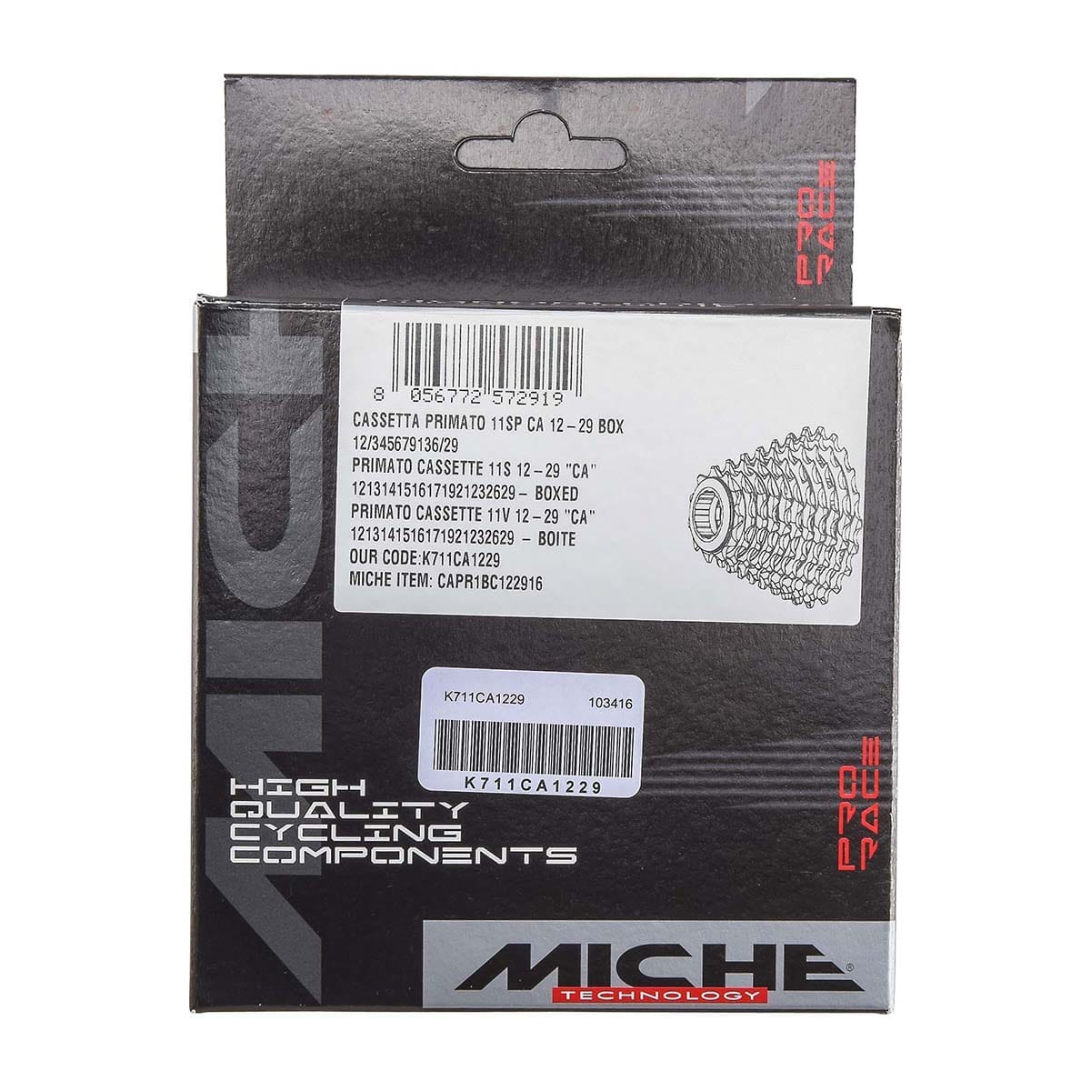 MICHE PRIMATO Campagnolo 11V -kasetti