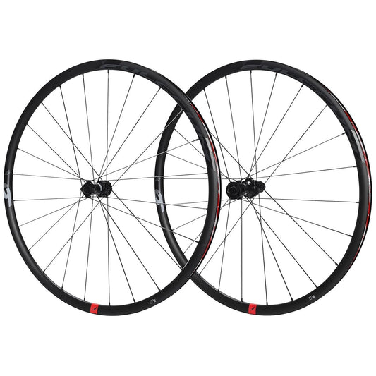 Par hjul FULCRUM RACING 6 2-WAY FIT C20 DISC med dæk (Center Lock)