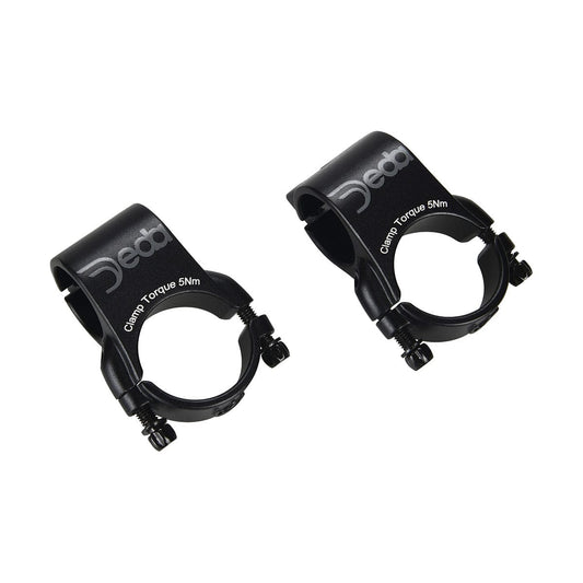 Paar bevestigingsklemmen DEDA voor PARABOLICA / FASTBLACK 31,8 mm