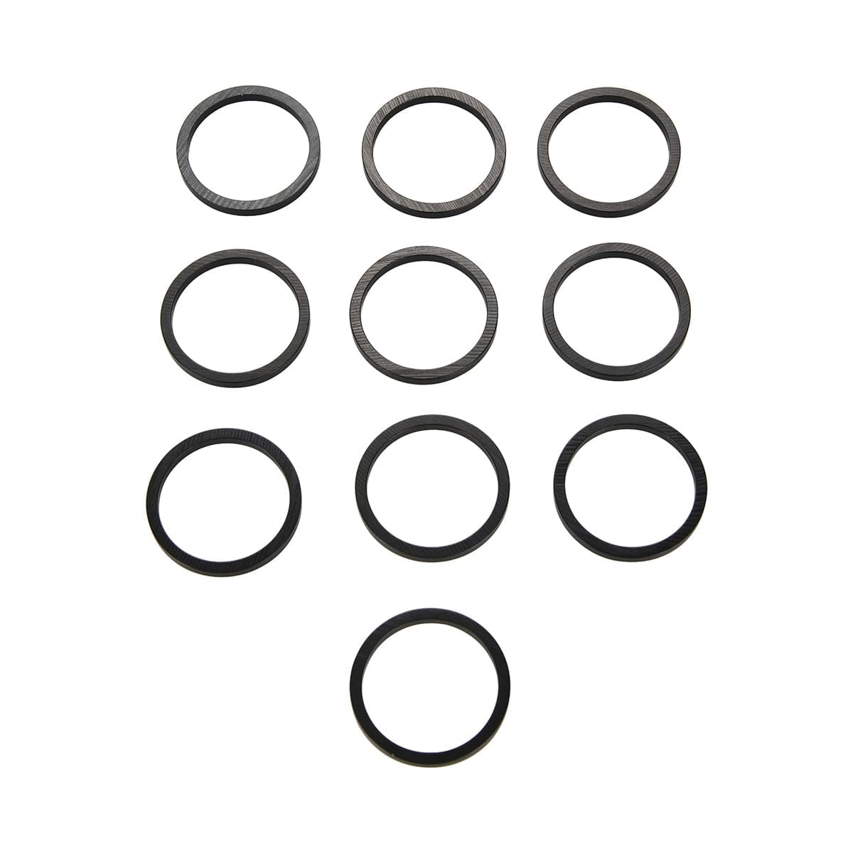 DEDA 1 1/8" Aluminium 3mm Height Headset Spacer Kit of 10