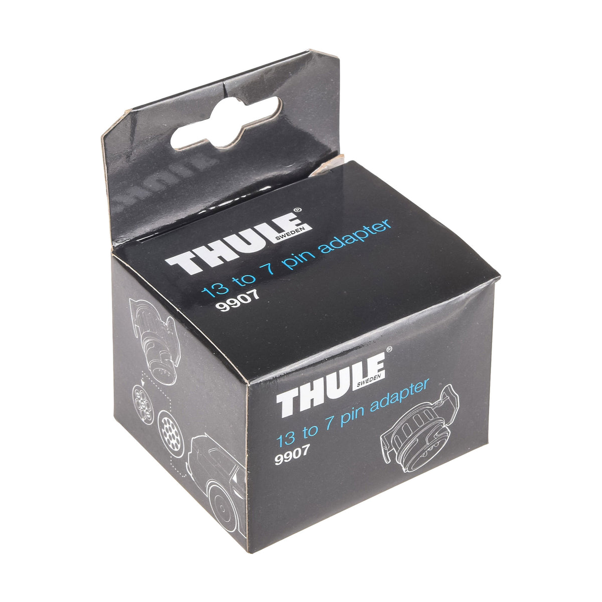 THULE Black 13-Pin to 7-Pin Tow Ball Adapter