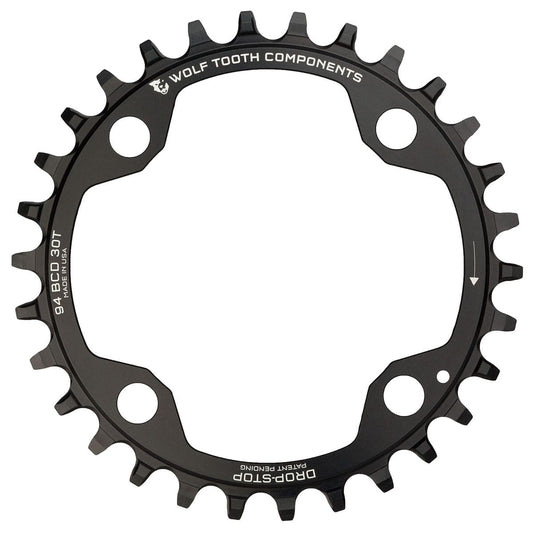 Πλατό WOLF TOOTH 94 BCD 10/11V Sram X01/X1/GX/NX 4 Τρύπες 94mm Μαύρο
