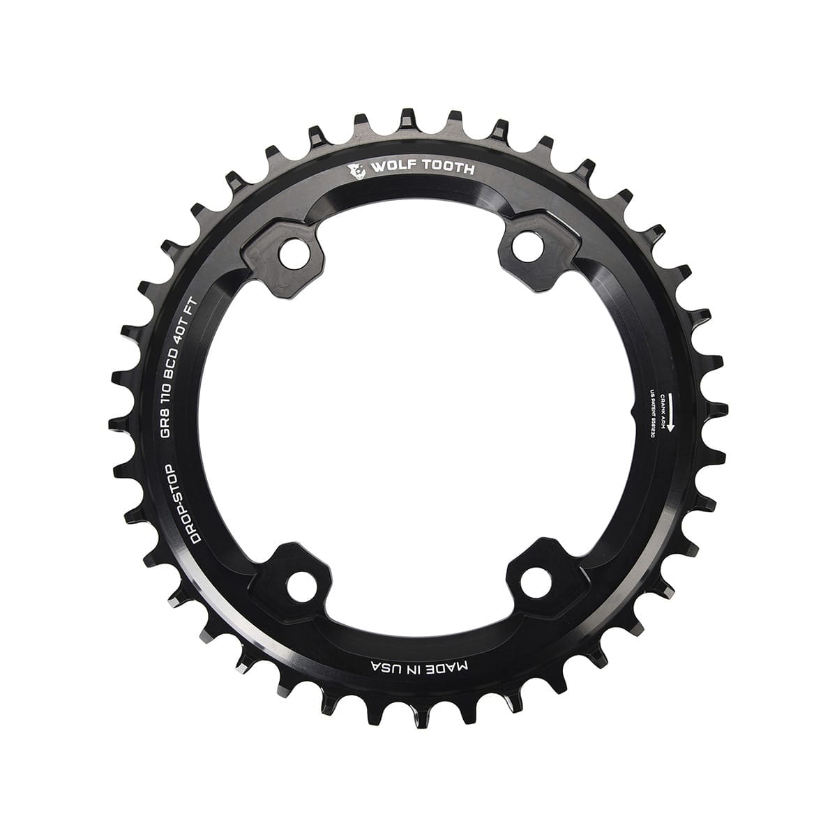 Mono Chainring 11S WOLF TOOTH Shimano GRX RX810 / RX600 110 mm