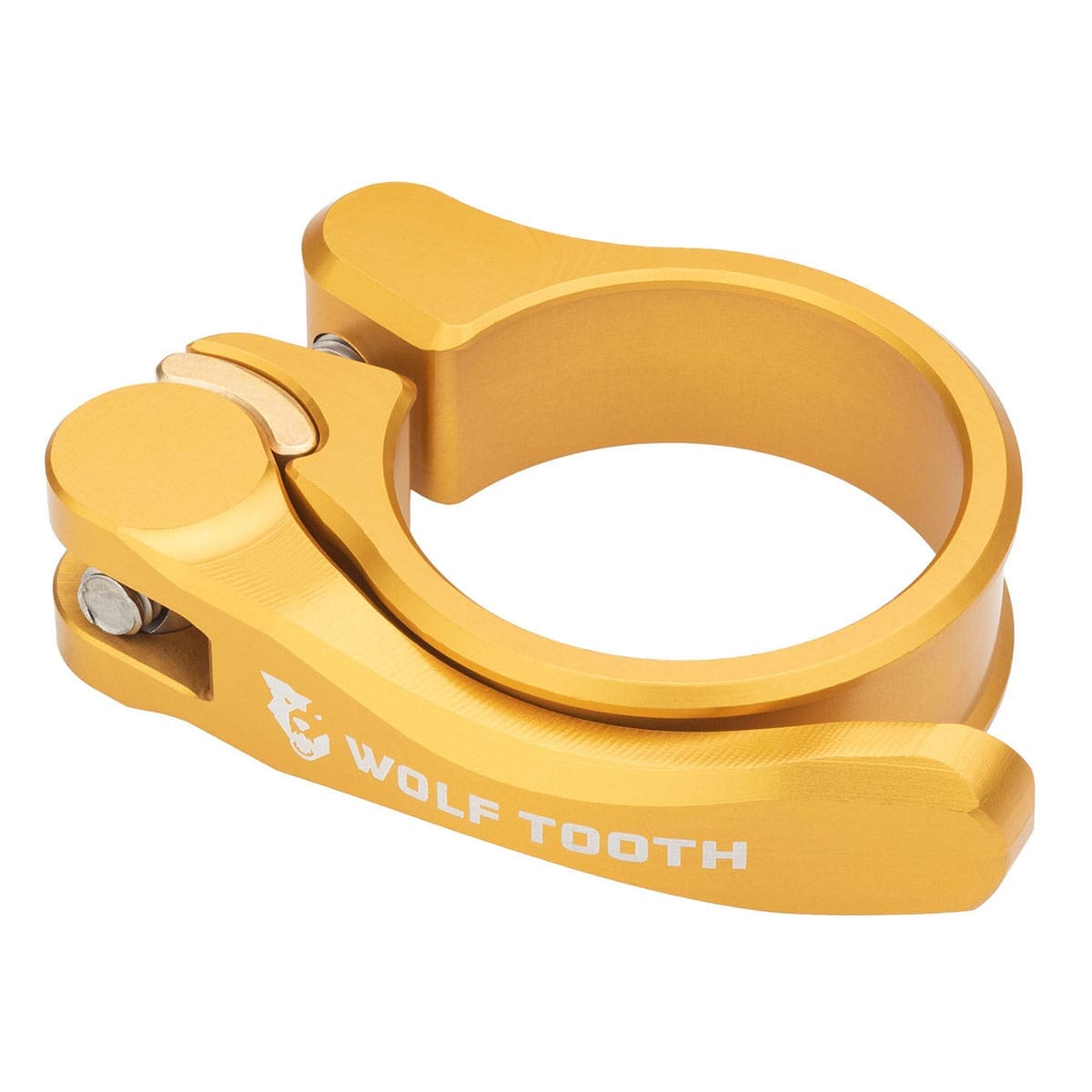 WOLF TOOTH Quick Release Seatpost Clamp Gold