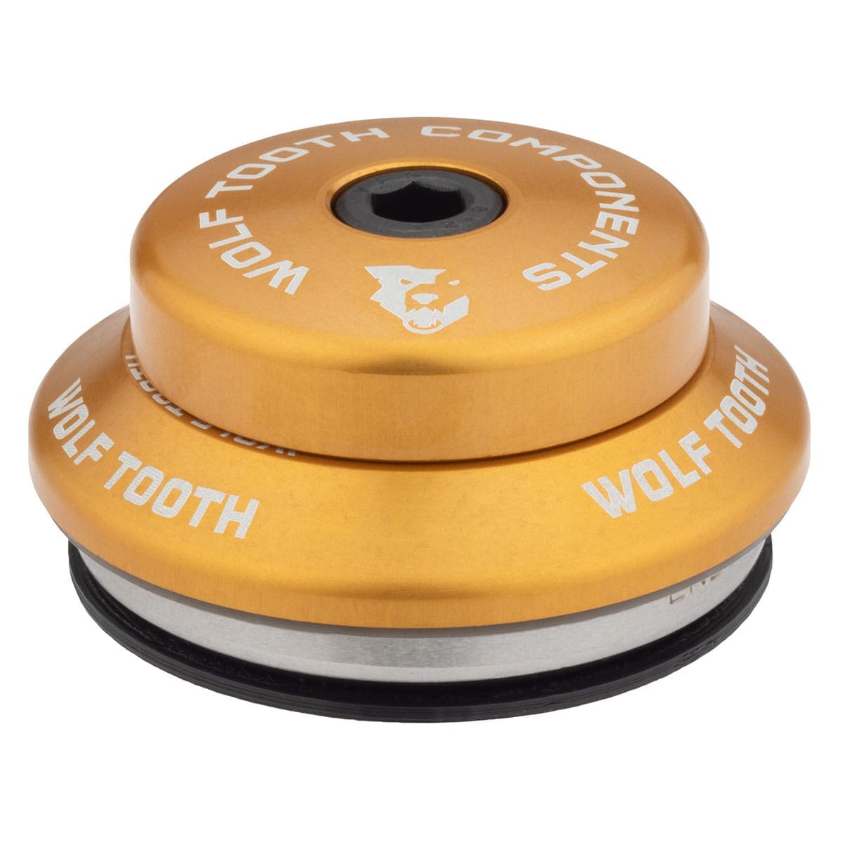WOLF TOOTH PREMIUM 1"1/8 IS42 Stack 7mm Gold Upper Cup for Integrated Headset