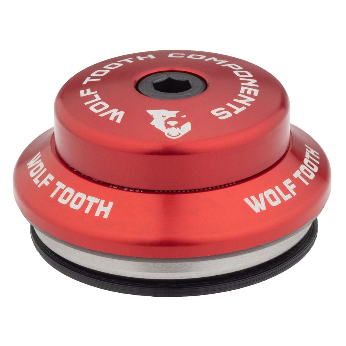 Upper Cup for WOLF TOOTH PREMIUM 1"1/8 IS42 Integrated Headset Stack 7mm Red