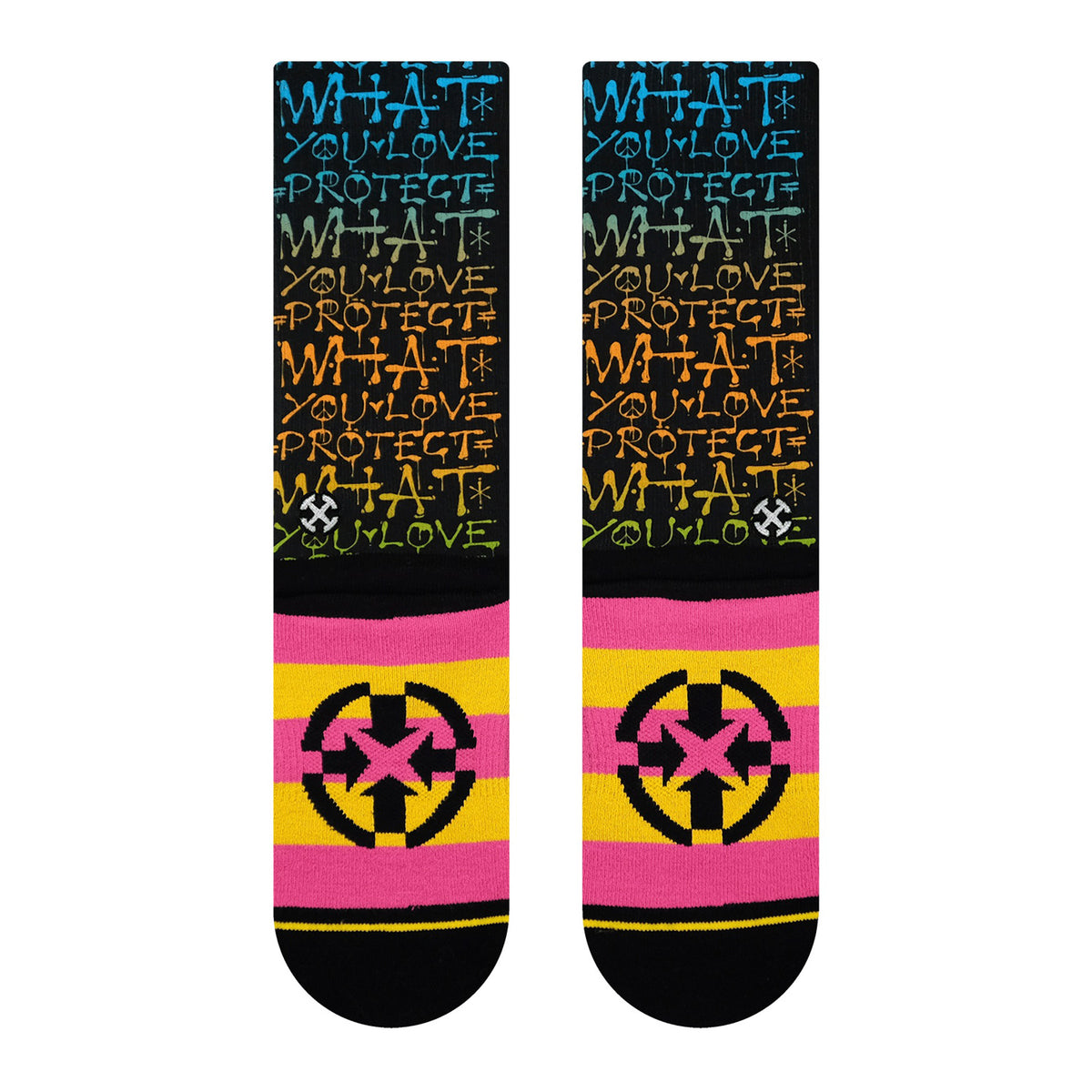 MERGE4 TAYLOR REINHOLD PROTECT WHAT YOU LOVE Socks