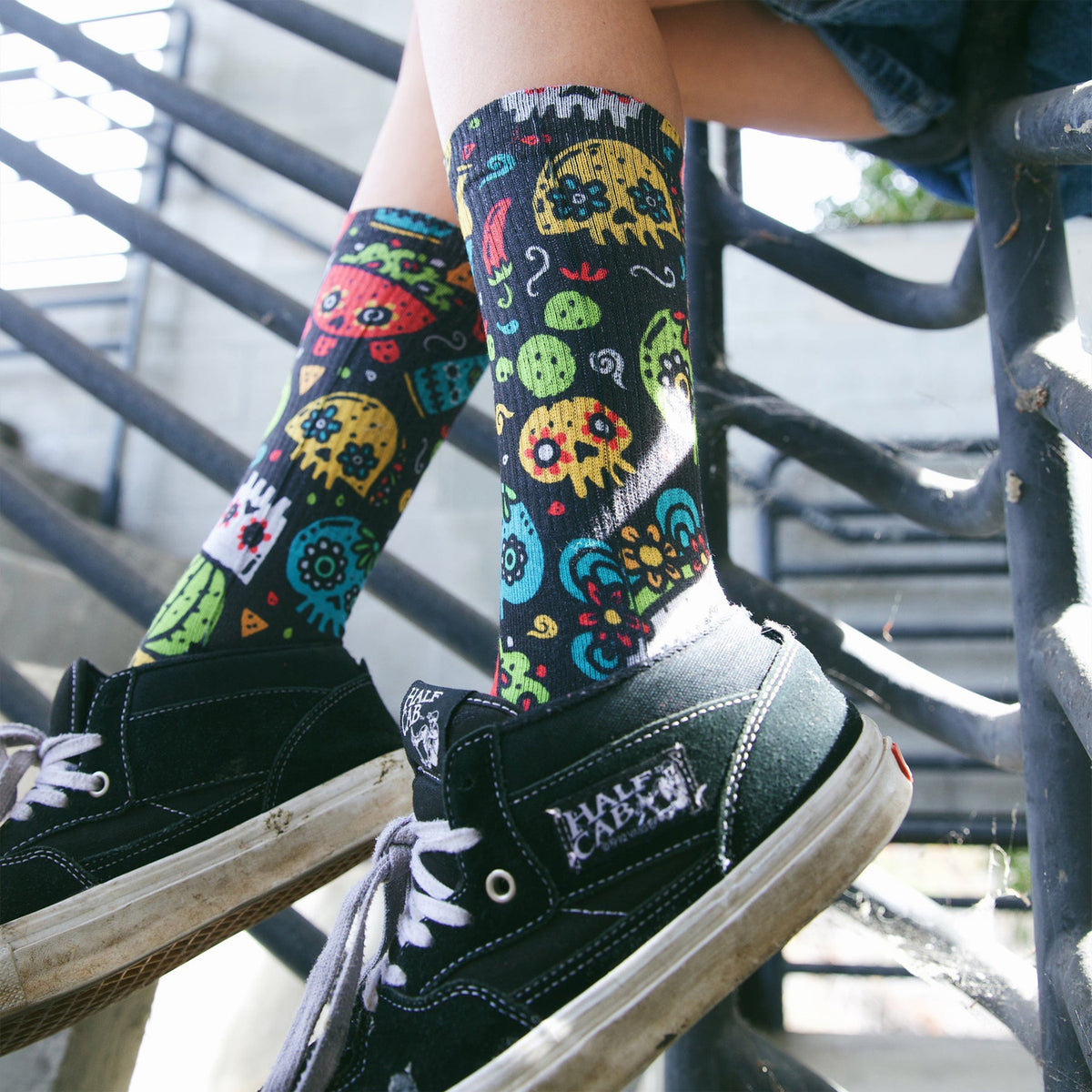 Strumpor MERGE4 WALMAZAN SUGAR SKULL MINI