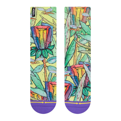 Kojinės MERGE4 BAD OTIS LINK RAINBOW FLOWER