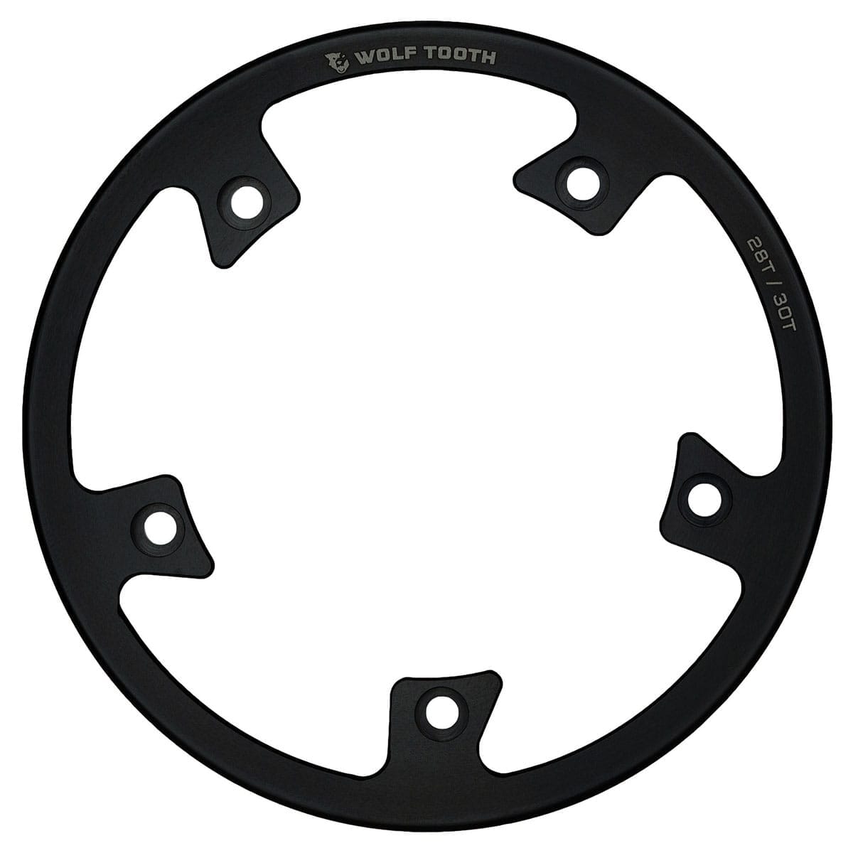 Bash Guard WOLF TOOTH pro přímý úchyt WOLF TOOTH Inox černý
