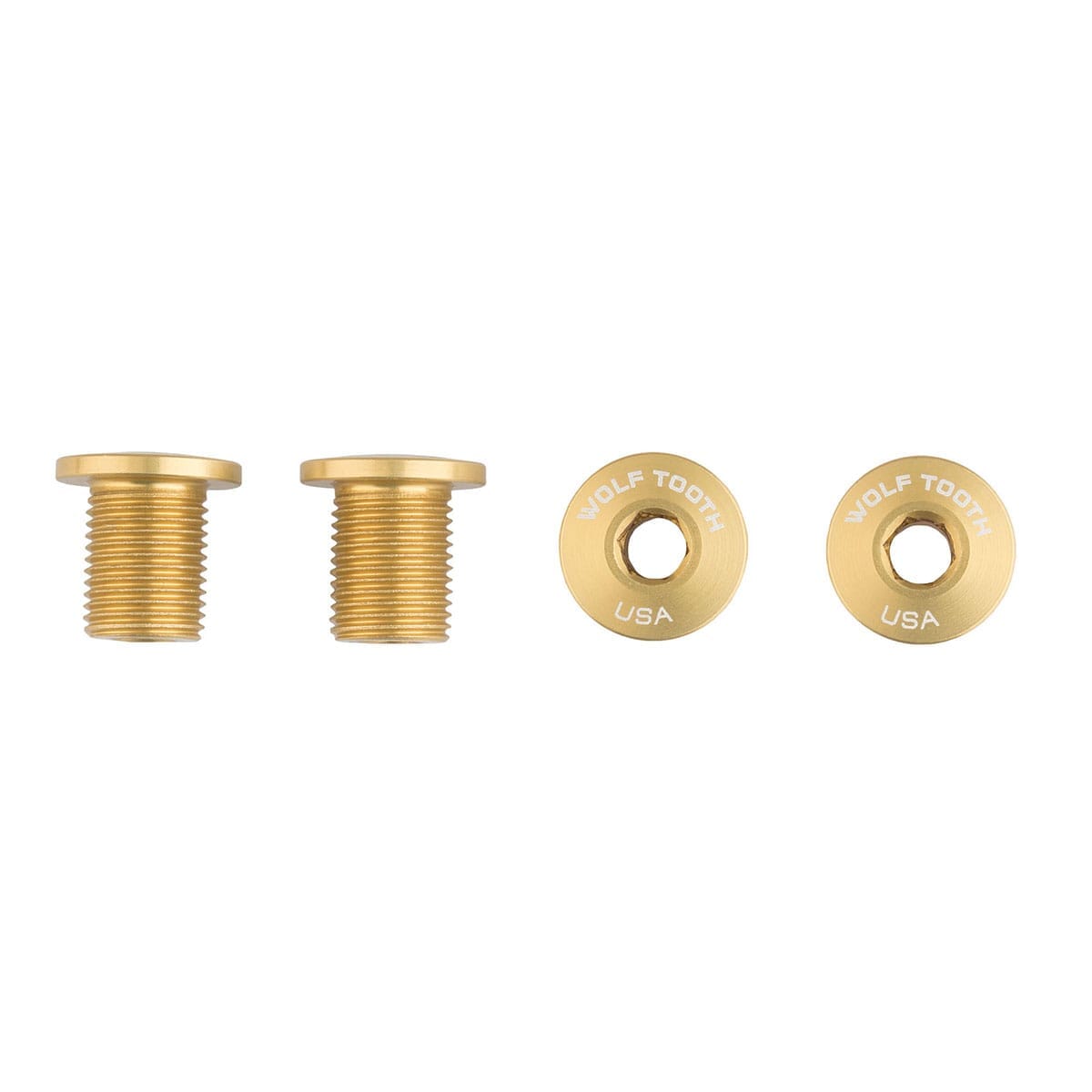 WOLF TOOTH M8x10 mm Purple Chainring Bolt Kit x4